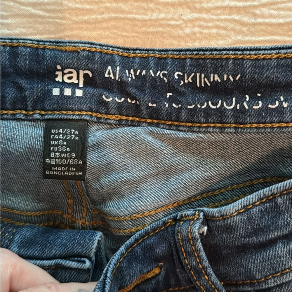 Cut off denim shorts